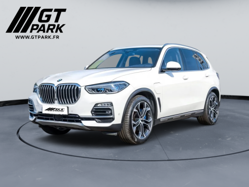 BMW X5 xDrive45e Hybride Rechargeable 394 ch – Jantes 21" – Toit pano – HiFi – HUD – Full cuir – Freins M Sport VENDU