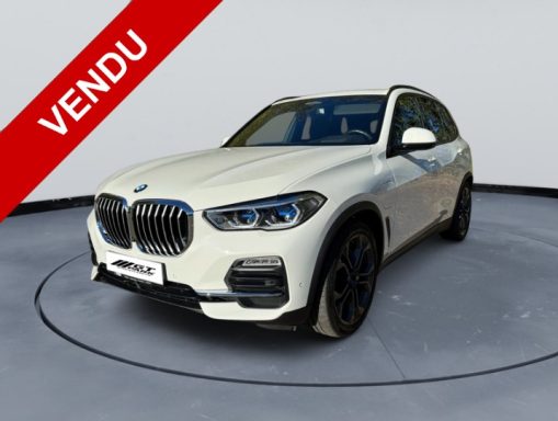 BMW X5 xDrive45e 394 ch Hybride Rechargeable BMW X5 xDrive45e 394 ch Hybride Rechargeable – Blanc Alpin – Jantes 21" - Première main - Garantie 24 mois BMW PREMIUM - Harman Kardon - Feu